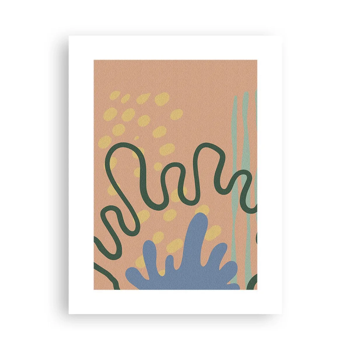 Affiche - Poster - Abstraction : diversité de la nature - 30x40 cm