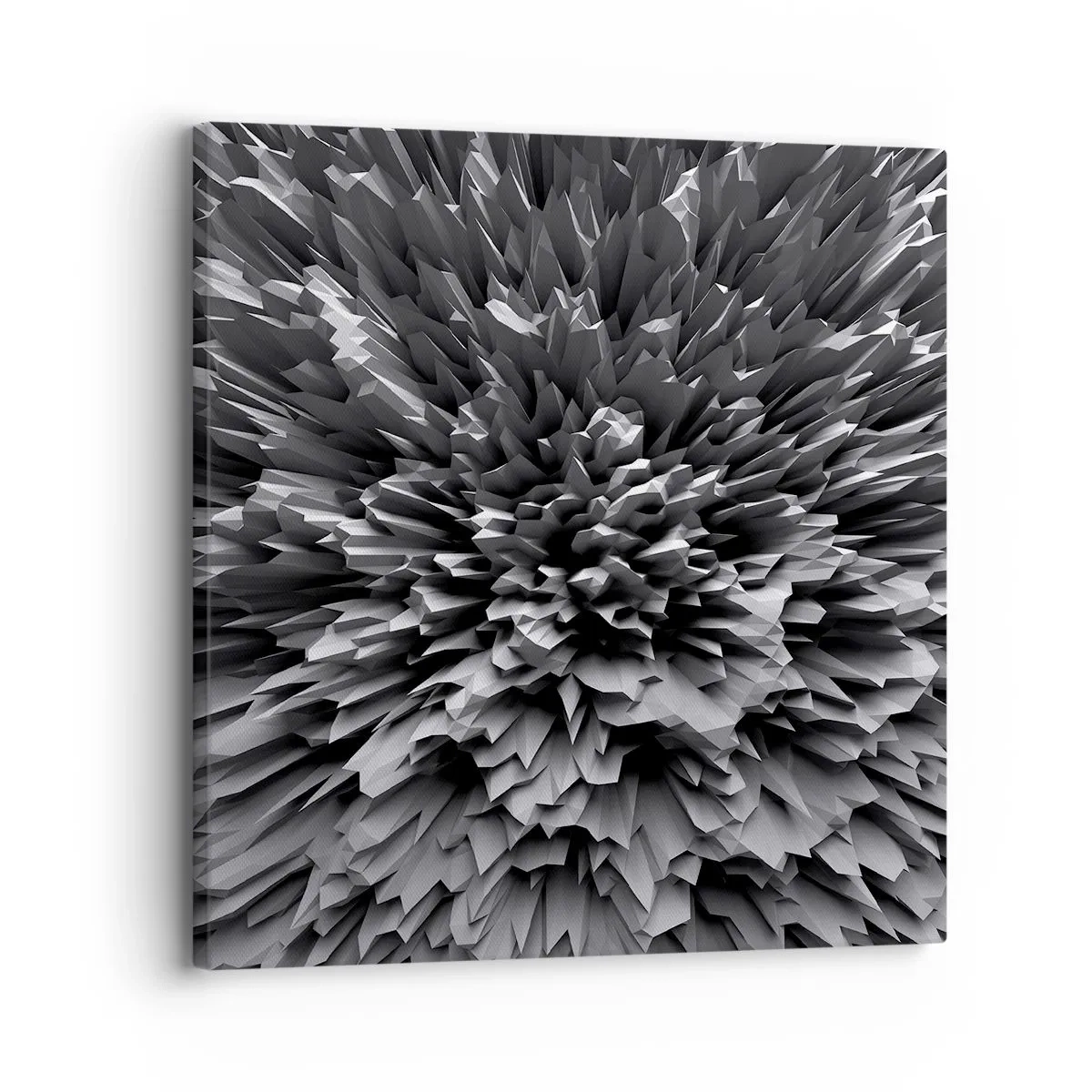 Impression sur toile - Image sur toile - Ça ne peut pas être plus dur que ça - 30x30 cm