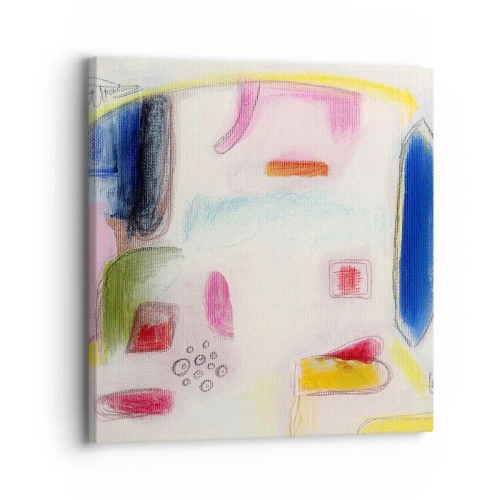 Impression sur toile - Image sur toile - Plus convexe que concave ou plat - 30x30 cm
