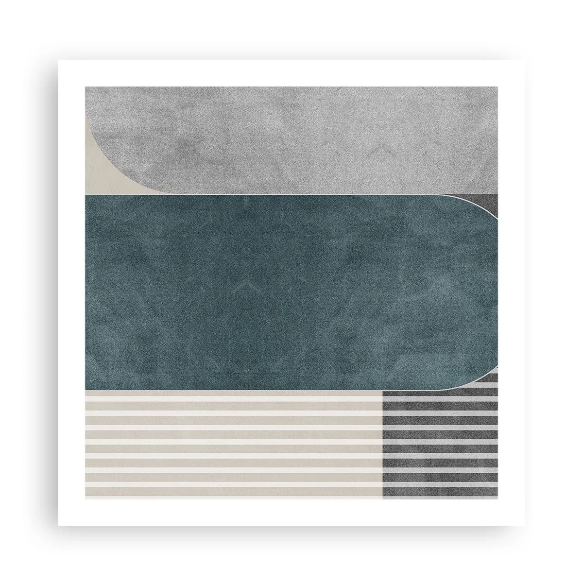 Affiche - Poster - Composition de niveaux - 60x60 cm