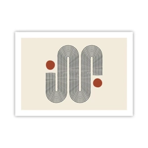 Affiche - Poster - Du début à la fin - 70x50 cm