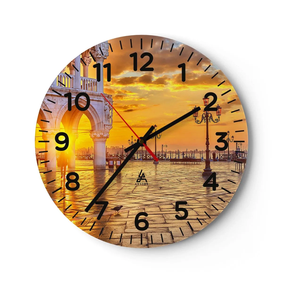 Horloge murale - Pendule murale - Où est tout le monde? - 40x40 cm