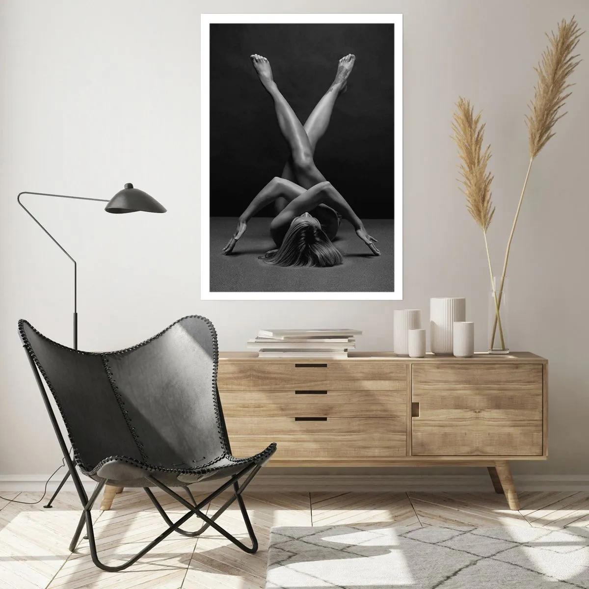 Affiche - Poster - Géométrie de la nudité - 70x100 cm