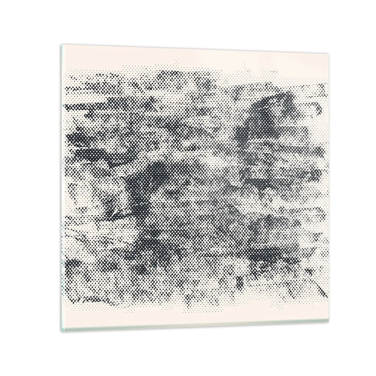 Impression sur verre - Image sur verre - Composition brumeuse - 50x50 cm