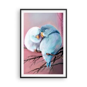 Affiche dans un cadre noir - Poster - Que dire de plus?... - 61x91 cm