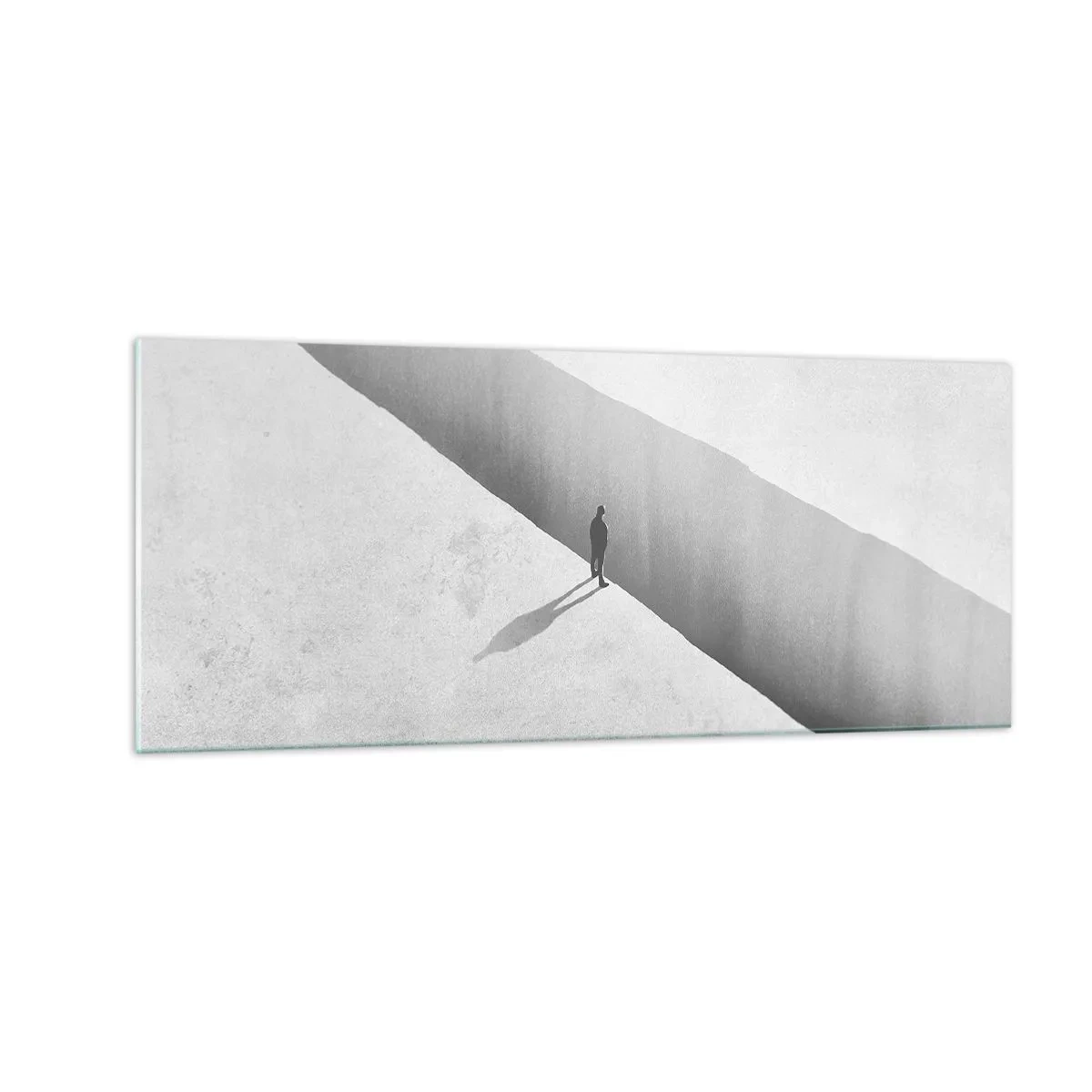 Impression sur verre - Image sur verre - Un objectif clair - 100x40 cm