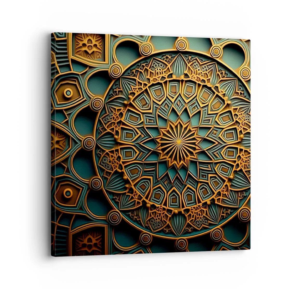 Impression sur toile - Image sur toile - Dans une ambiance arabe - 30x30 cm