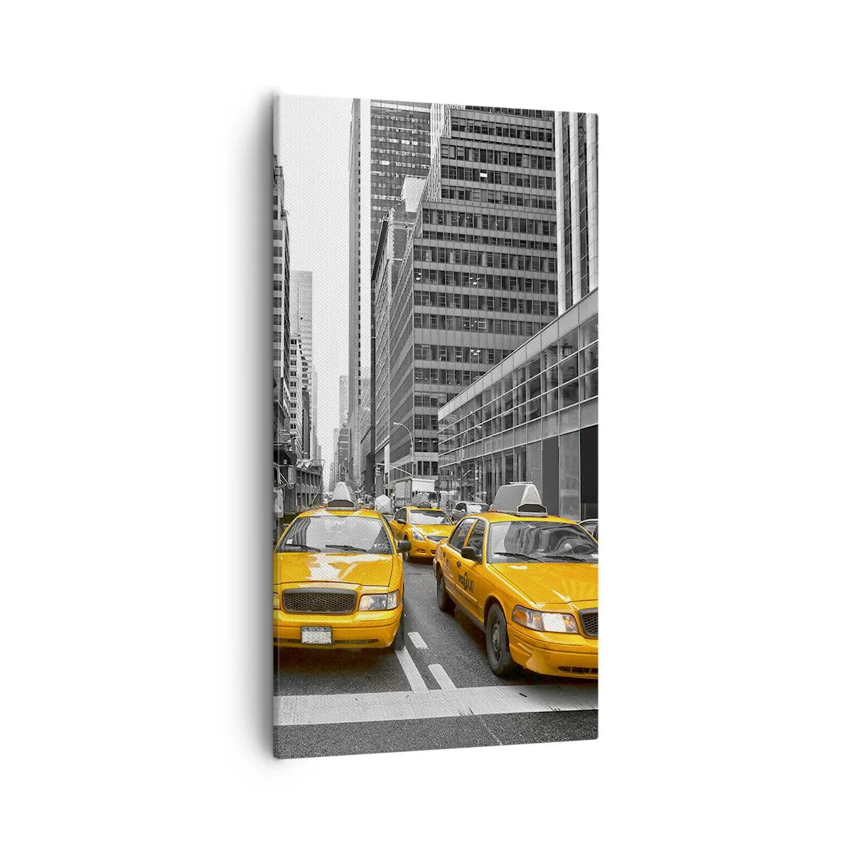 Impression sur toile - Image sur toile - C'est nous qui colorons la ville - 55x100 cm