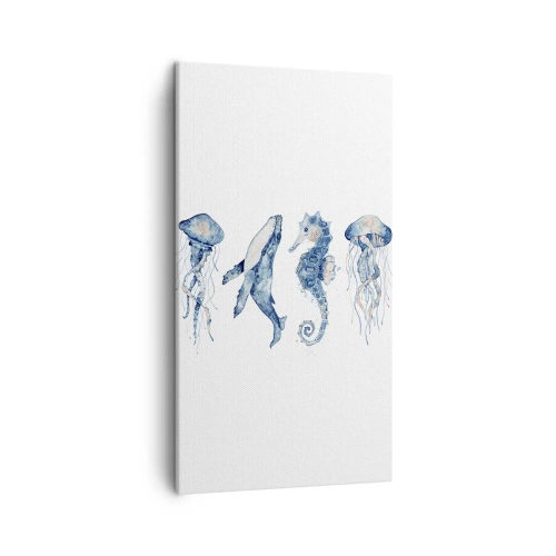 Impression sur toile - Image sur toile - Merveilles de la mer - 45x80 cm