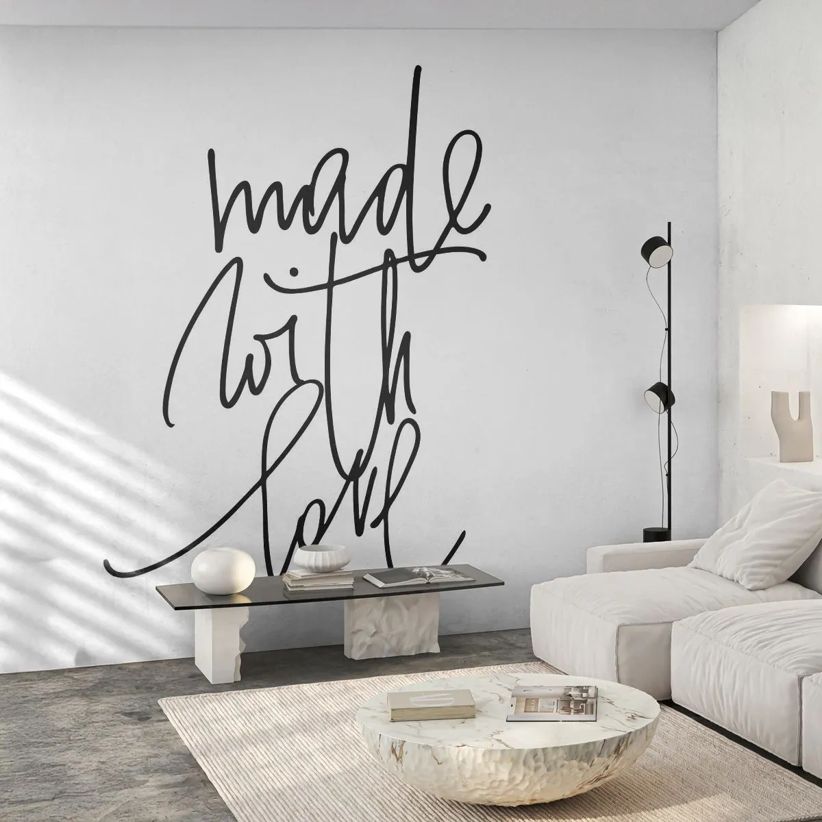 Papier Peint Photo Premium Sand - La meilleure marque - Typographie, Affirmation, Maxime - 300x210 cm