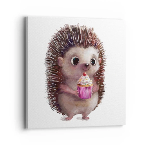 Impression sur toile - Image sur toile - La fête c'est tous les jours - 30x30 cm