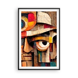 Affiche dans un cadre noir - Poster - Je te vois… - 61x91 cm