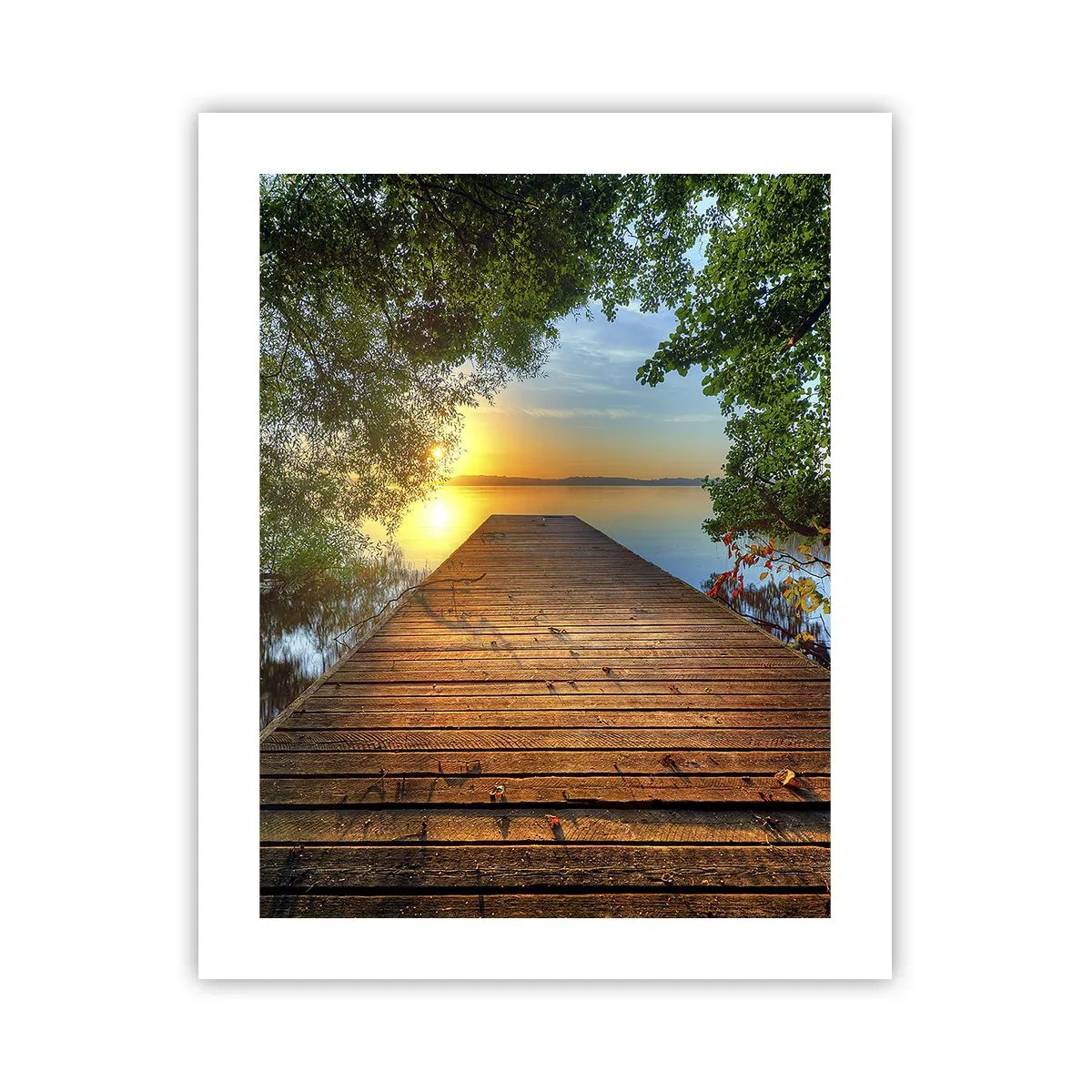 Affiche - Poster - Prenez votre temps, asseyez-vous - 40x50 cm