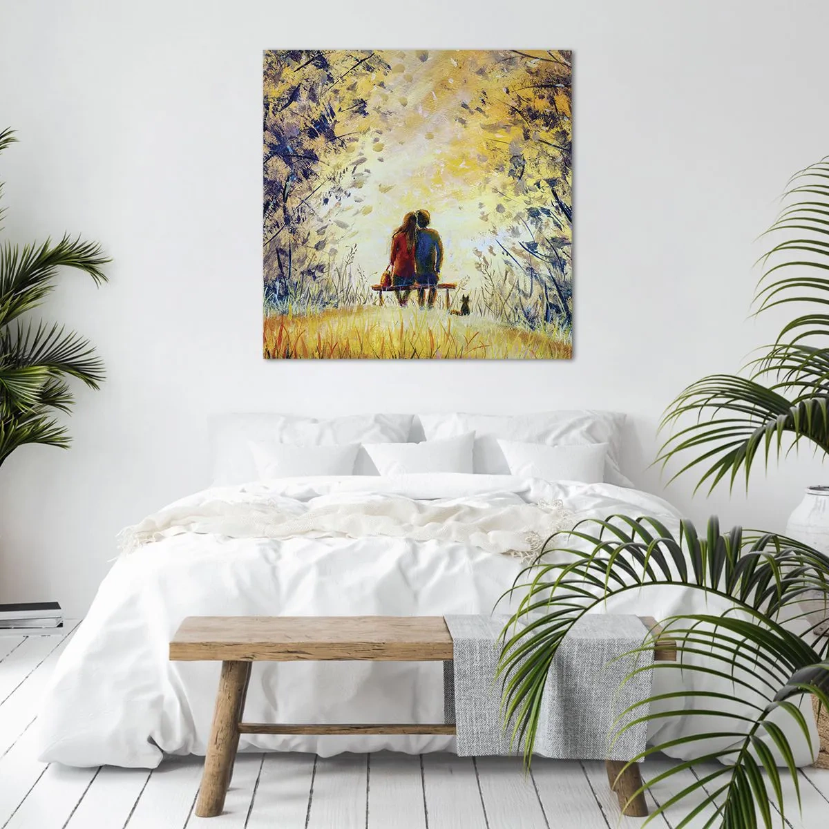 Impression sur toile - Image sur toile - Moment magique - 30x30 cm