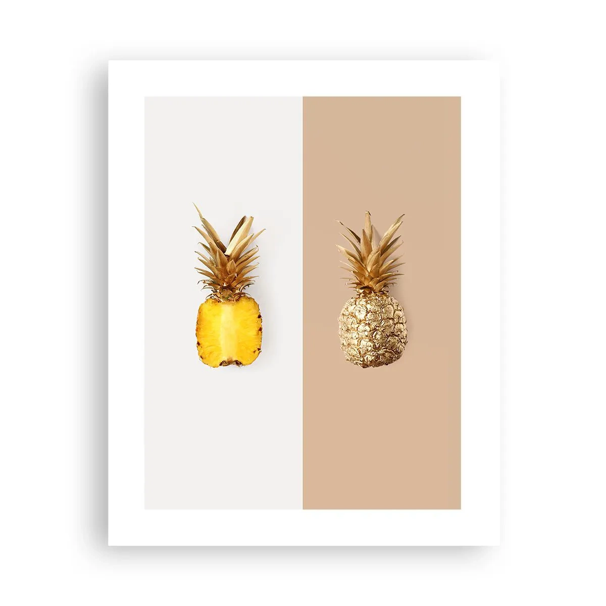 Affiche - Poster - Ananas pour nous - 40x50 cm