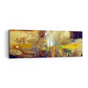 Impression sur toile - Image sur toile - Froid, tiède, chaud - 90x30 cm