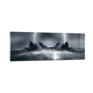 Impression sur verre - Image sur verre - La fin de l'histoire - 90x30 cm