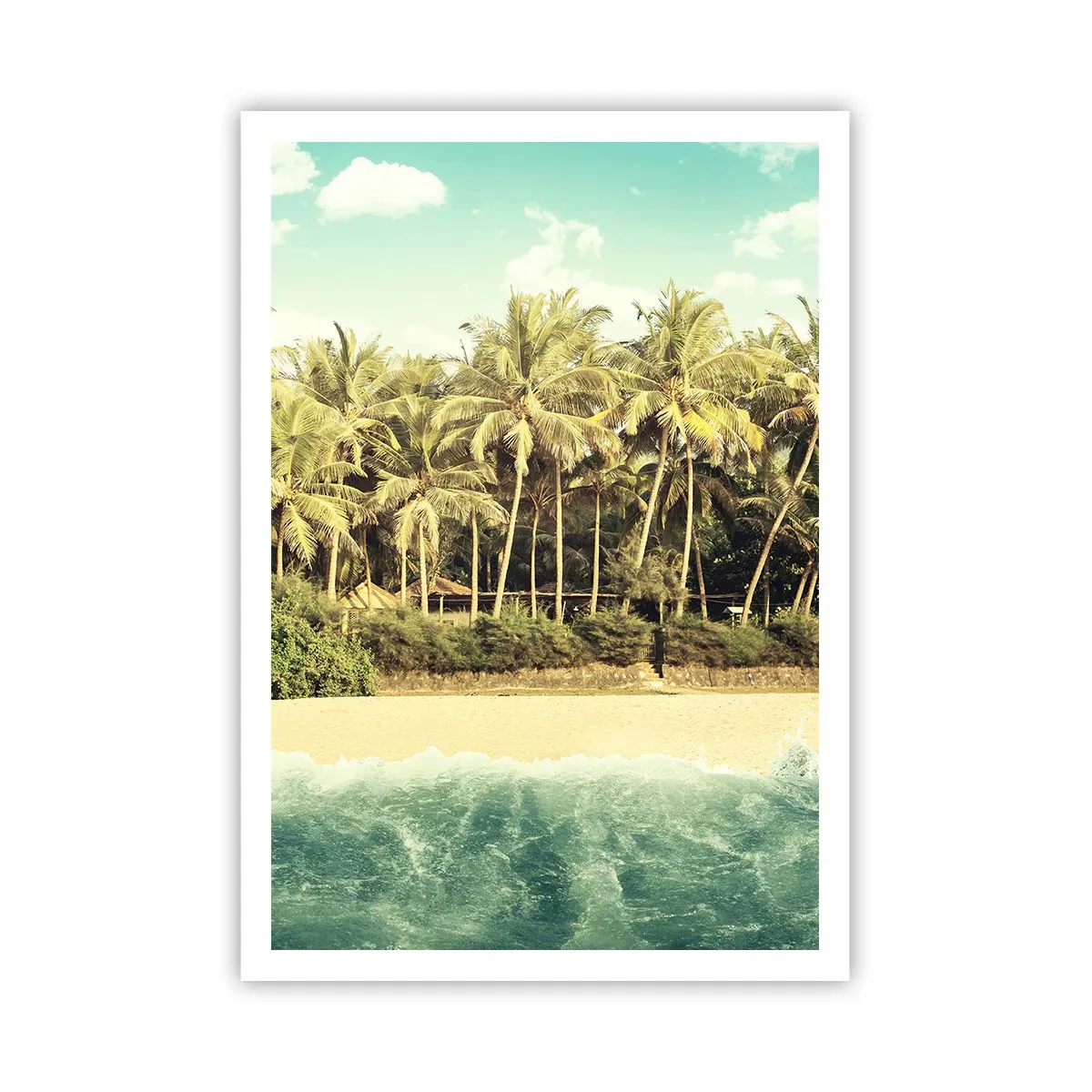 Affiche - Poster - Peut-être ici? - 70x100 cm