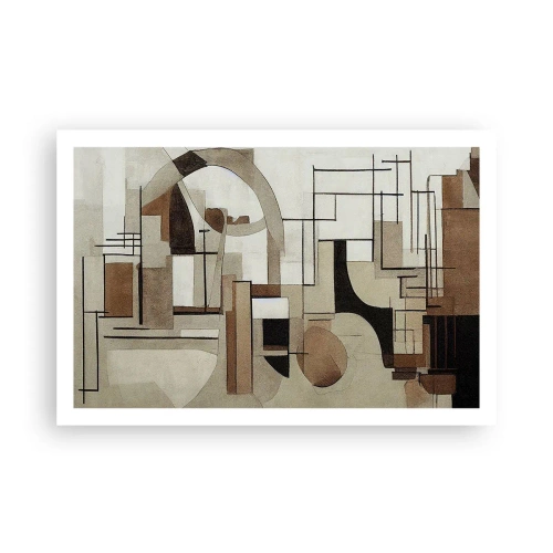 Affiche - Poster - Paysage urbain 2.0 - 91x61 cm