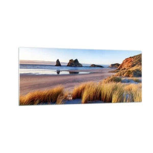 Impression sur verre - Image sur verre - Pour les chercheurs de paix - 100x40 cm