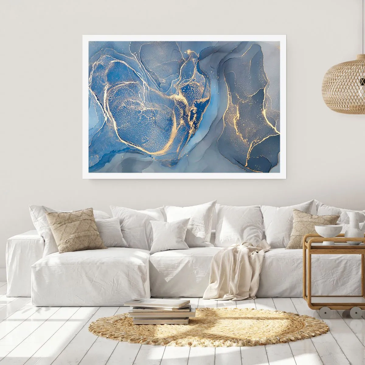 Affiche - Poster - Poussière d'or - 70x50 cm