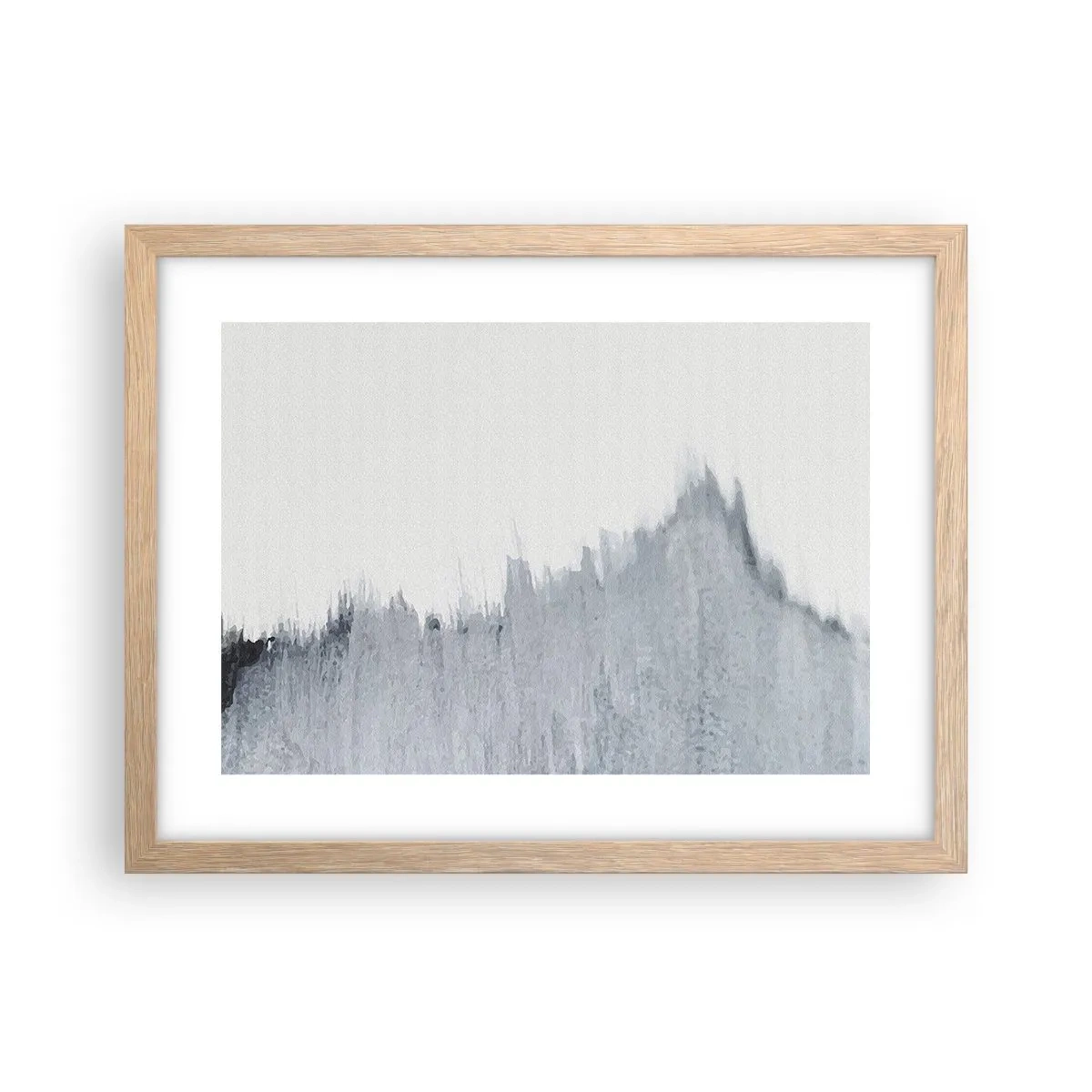 Affiche dans un chêne clair - Poster - Une esquisse mystérieuse - 40x30 cm