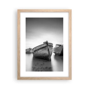 Affiche dans un chêne clair - Poster - Cùest déjà un souvenir... - 30x40 cm