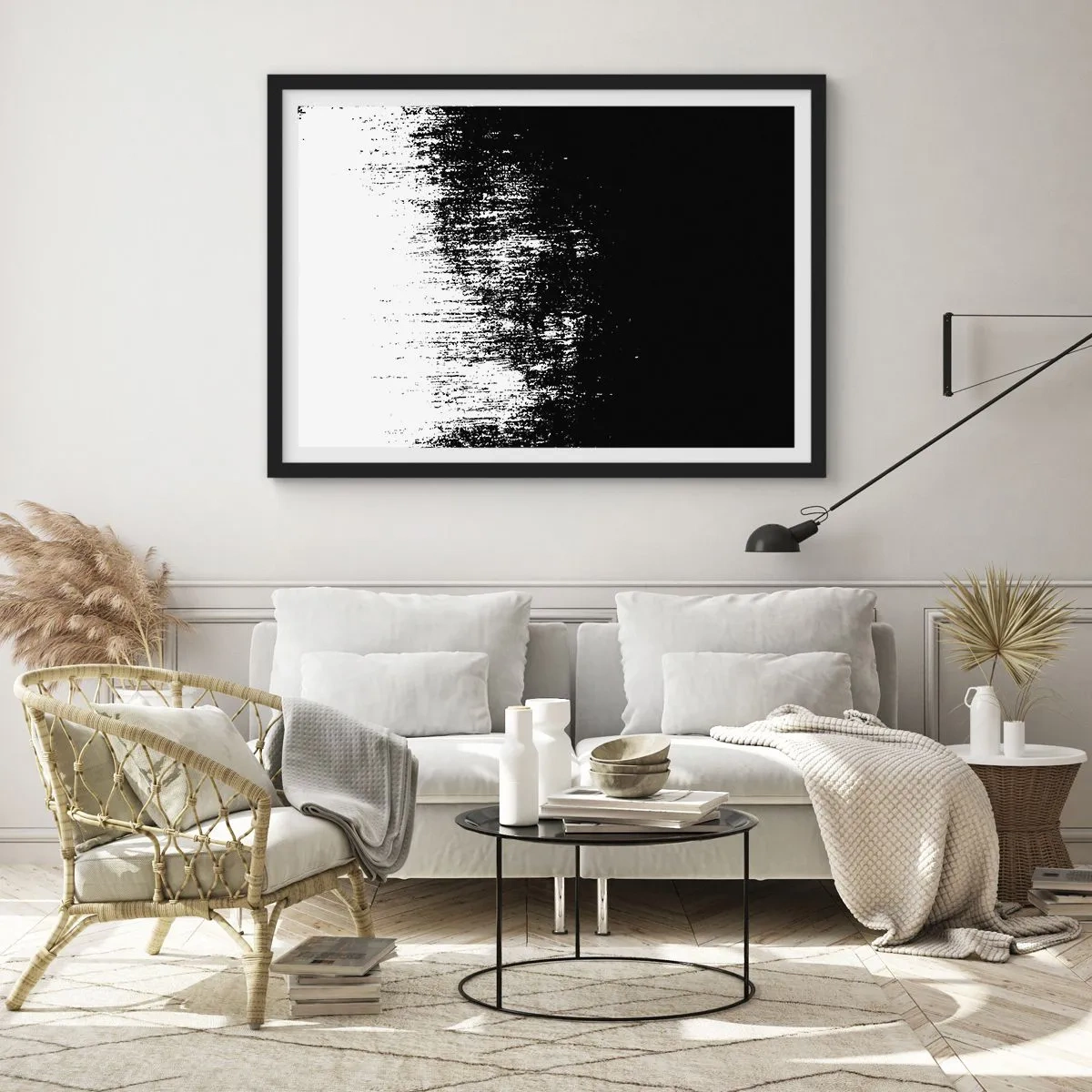 Affiche dans un cadre noir - Poster - Et le gagnant est ... - 40x30 cm