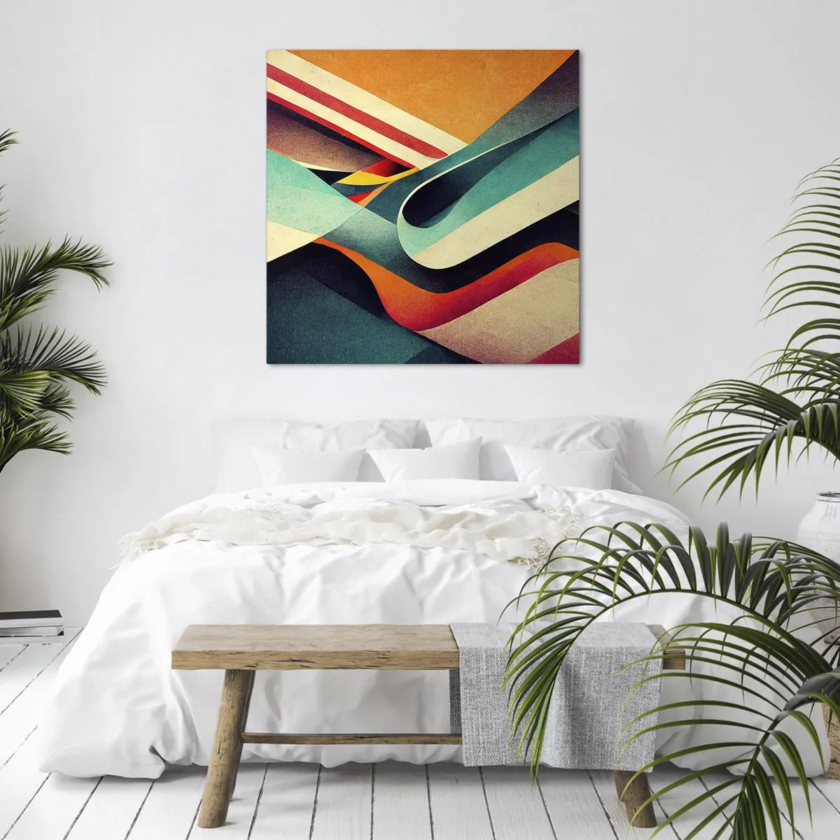 Impression sur toile - Image sur toile - Composition intense - 40x40 cm