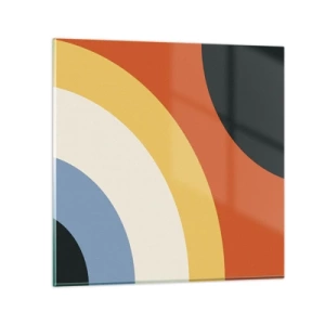 Impression sur verre - Image sur verre - Vers son soi - 30x30 cm