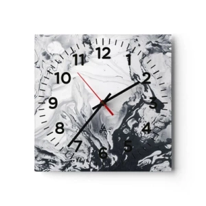 Horloge murale - Pendule murale - Au centre de la Terre - 30x30 cm