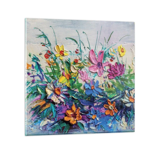 Impression sur verre - Image sur verre - Absolument pas une nature morte - 50x50 cm