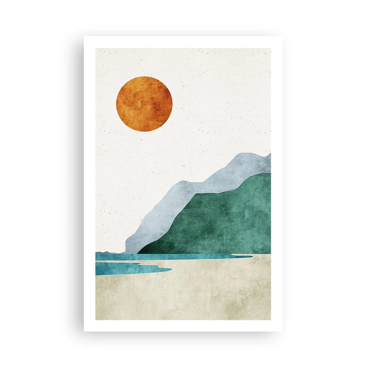 Affiche - Poster - Le paysage comme il se doit - 61x91 cm