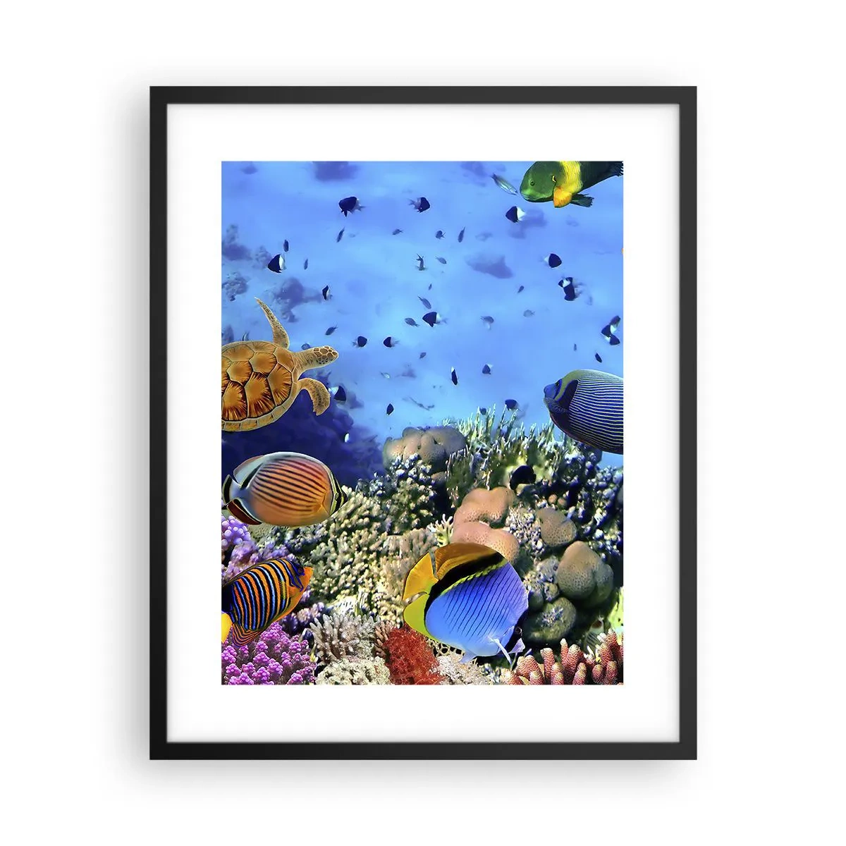 Affiche dans un cadre noir - Poster - Et que sait-on de la vie… - 40x50 cm