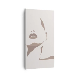 Impression sur toile - Image sur toile - Fait de lumière et d'ombre - 65x120 cm