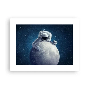 Affiche - Poster - Comique de l'espace - 40x30 cm