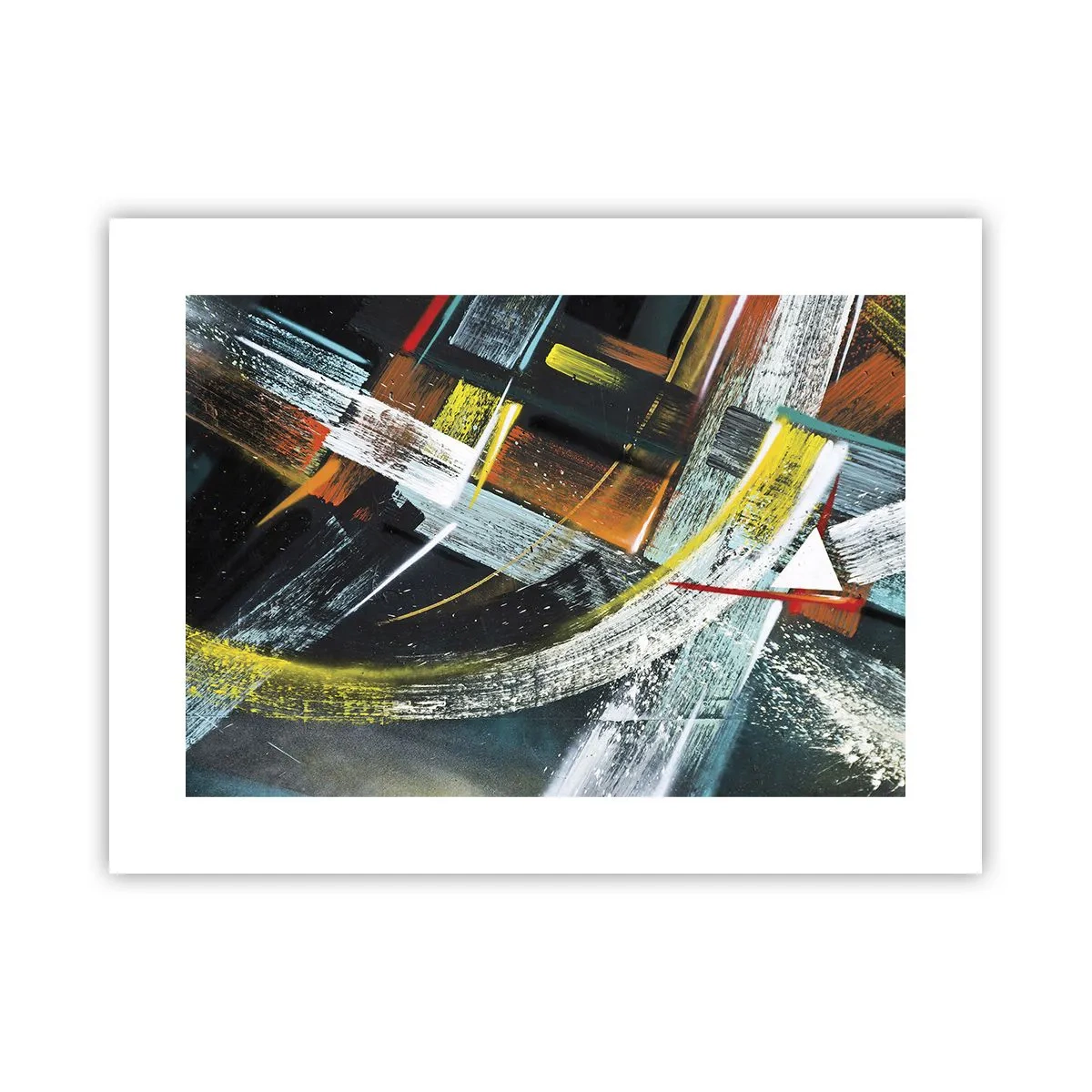 Affiche - Poster - L'énergie du mouvement - 40x30 cm