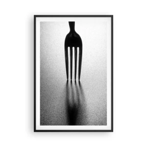 Affiche dans un cadre noir - Poster - Lumière et ombre - 61x91 cm