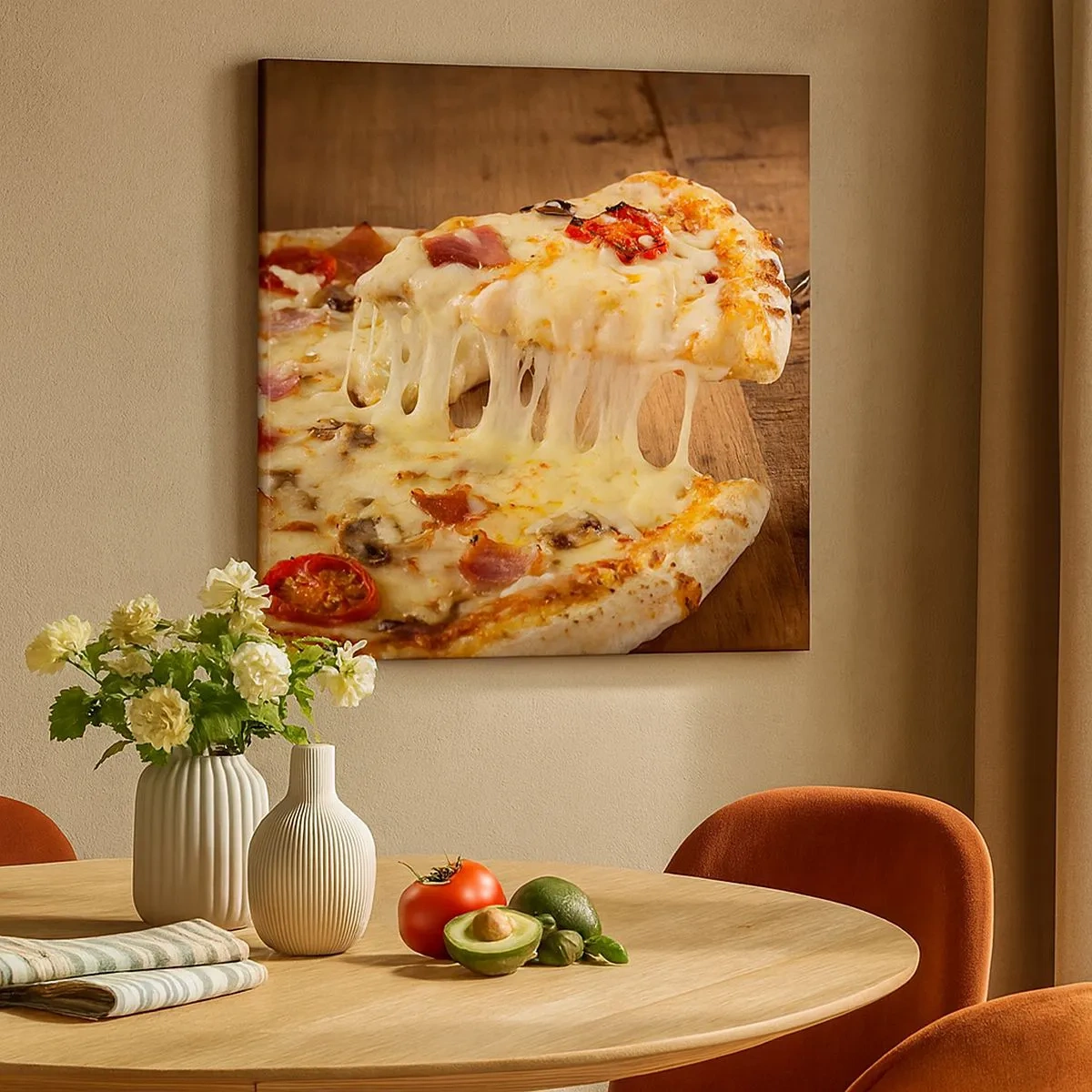 Impression sur toile - Image sur toile - Un chef-d'œuvre de l'art italien - 30x30 cm