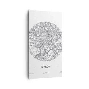 Impression sur toile - Image sur toile - Anatomie de Cracovie - 65x120 cm