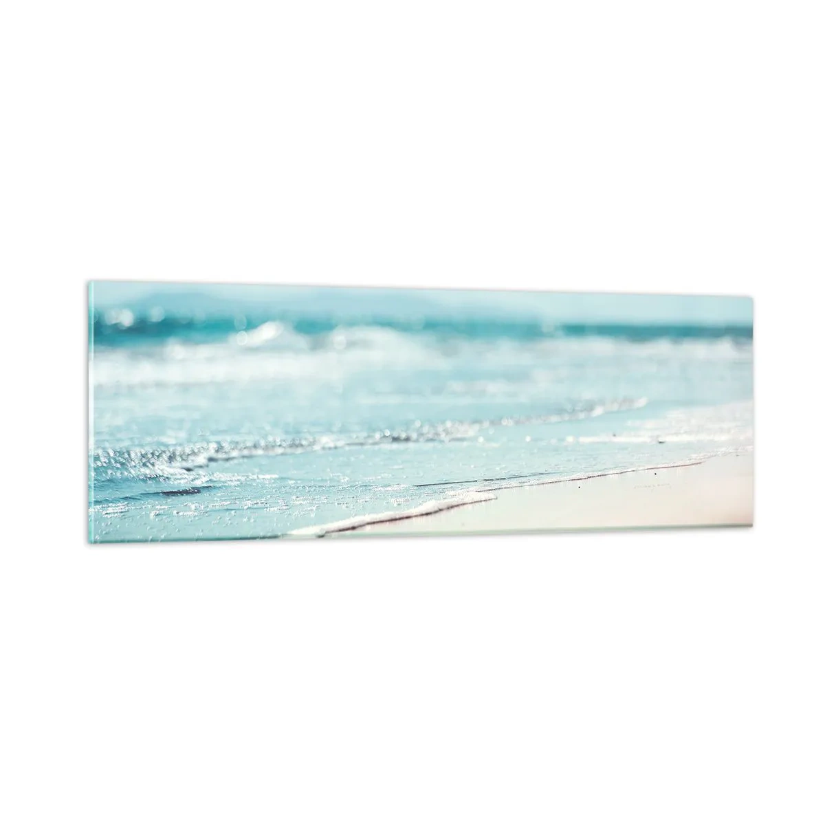 Impression sur verre - Image sur verre - Chaleur et bruissement - 90x30 cm