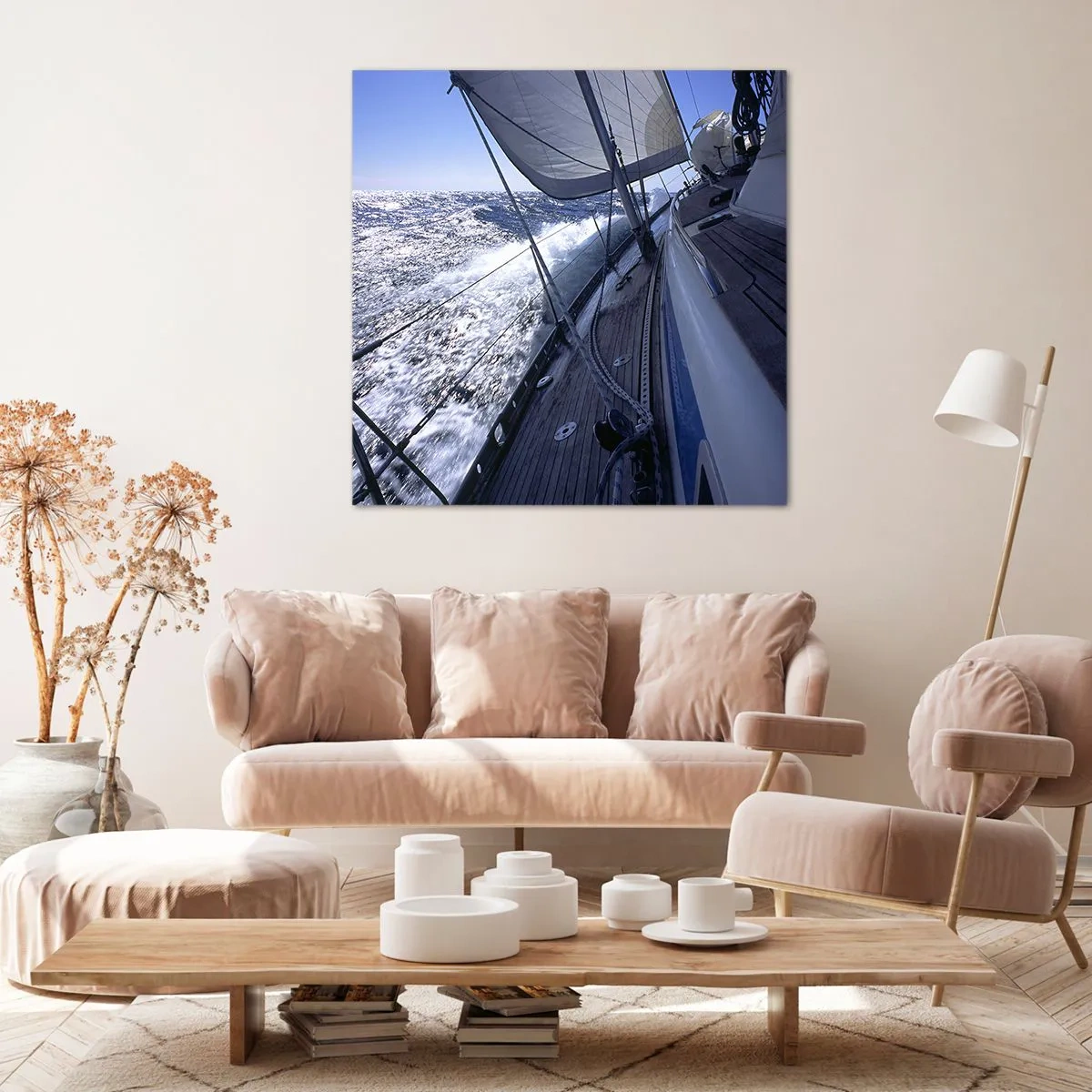 Impression sur toile - Image sur toile - Je sais ce que c'est d'être un oiseau - 50x50 cm