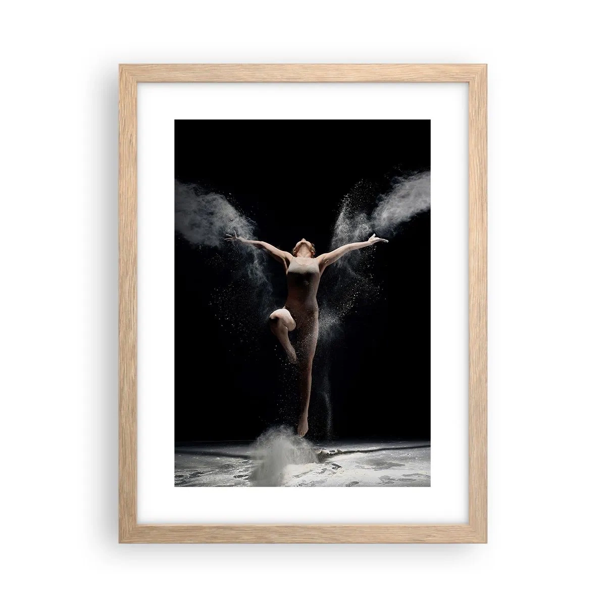 Affiche dans un chêne clair - Poster - Les elfes existent - 30x40 cm