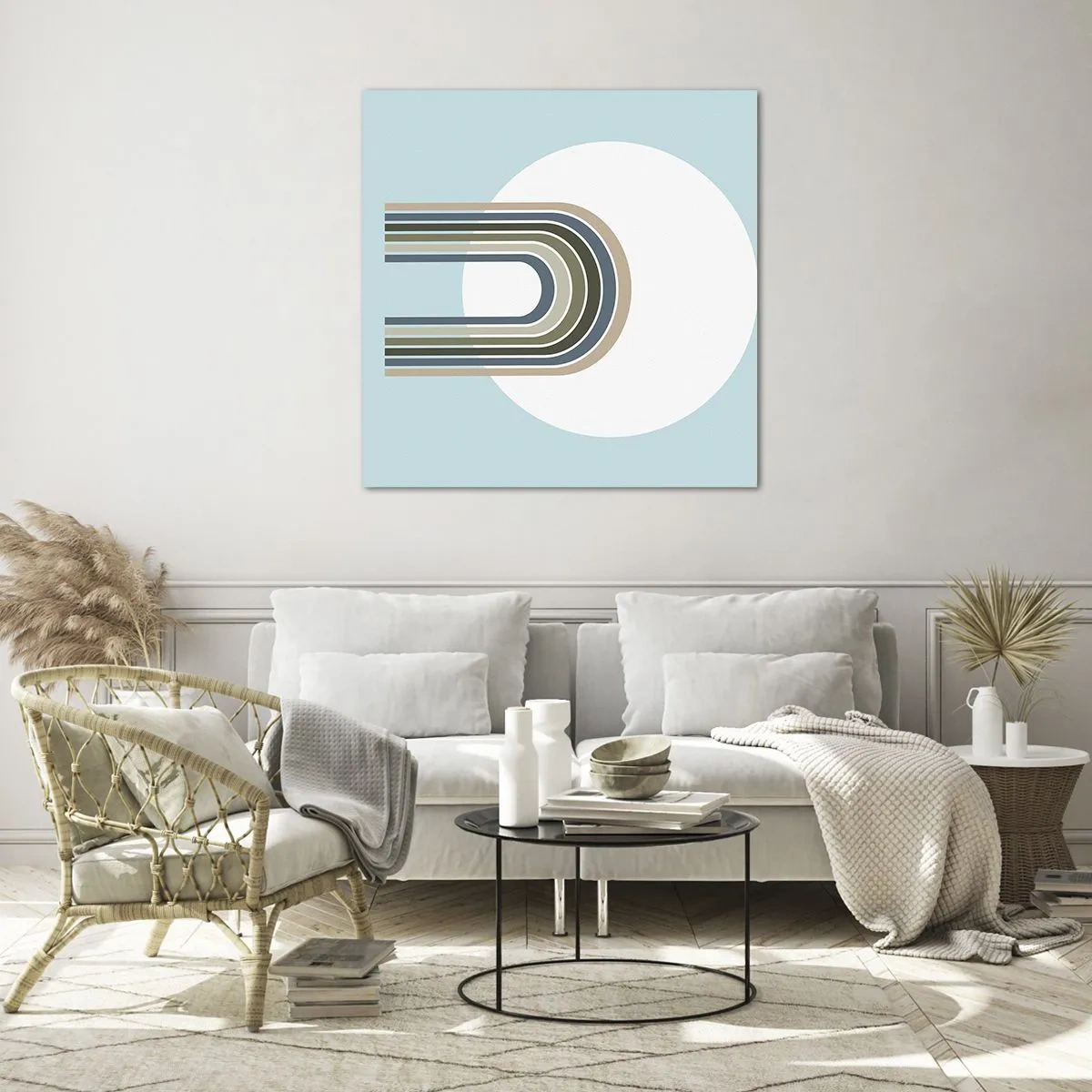 Impression sur verre - Image sur verre - Attraction irrésistible - 40x40 cm