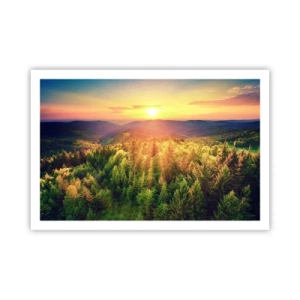 Affiche - Poster - Monts et sommets - 91x61 cm
