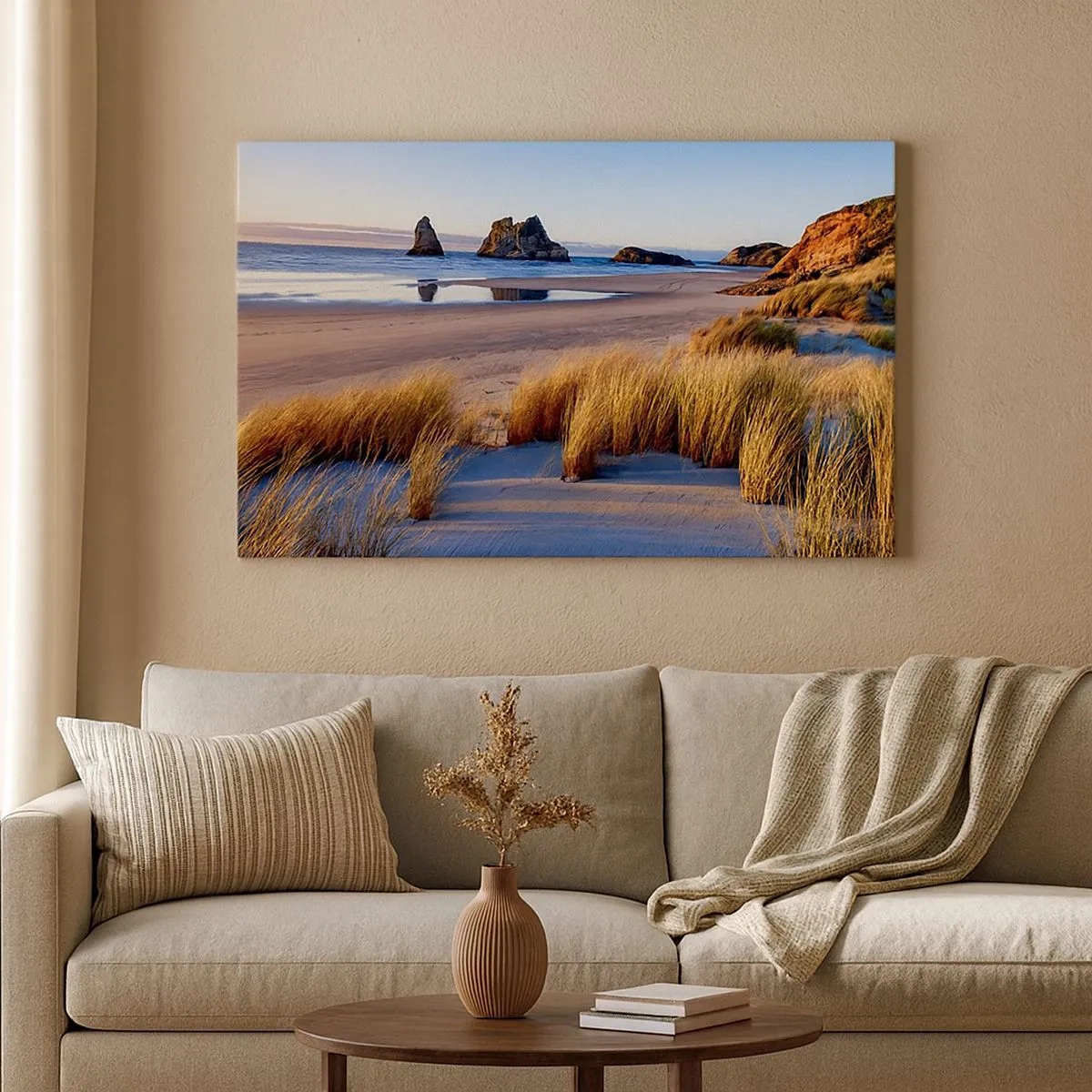 Impression sur toile - Image sur toile - Pour les chercheurs de paix - 100x40 cm
