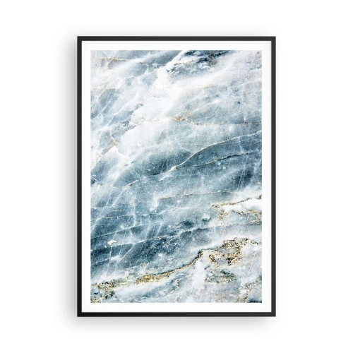 Affiche dans un cadre noir - Poster - Monde de glace - 70x100 cm