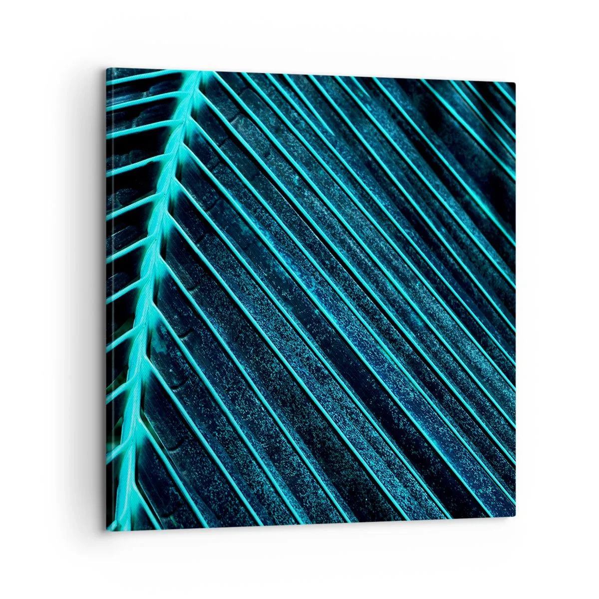 Impression sur toile - Image sur toile - Texture verte - 60x60 cm