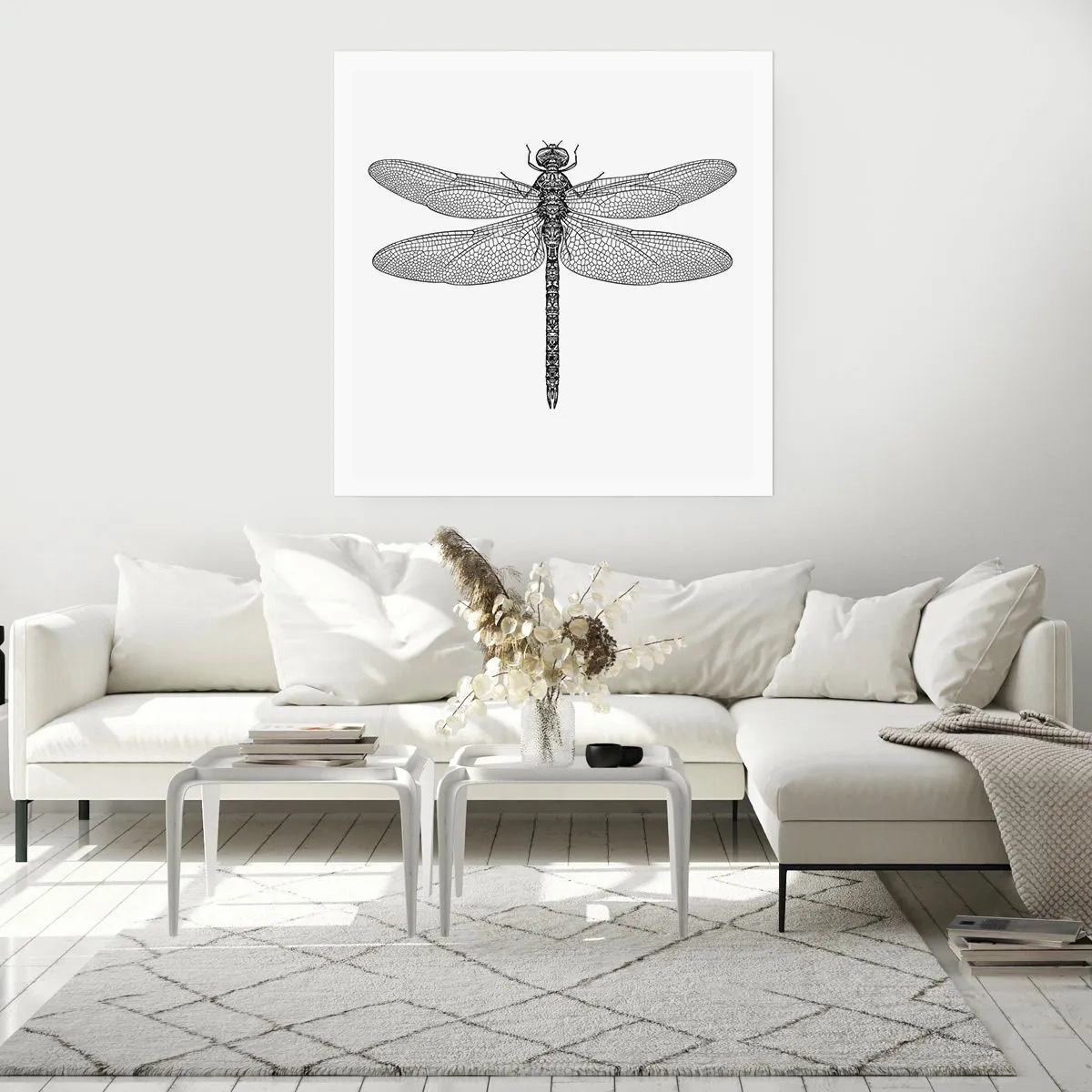 Affiche - Poster - Précision de la nature - 30x30 cm