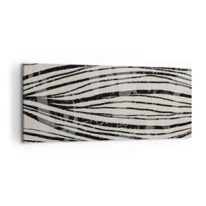 Impression sur toile - Image sur toile - Ligne de marécage - 100x40 cm